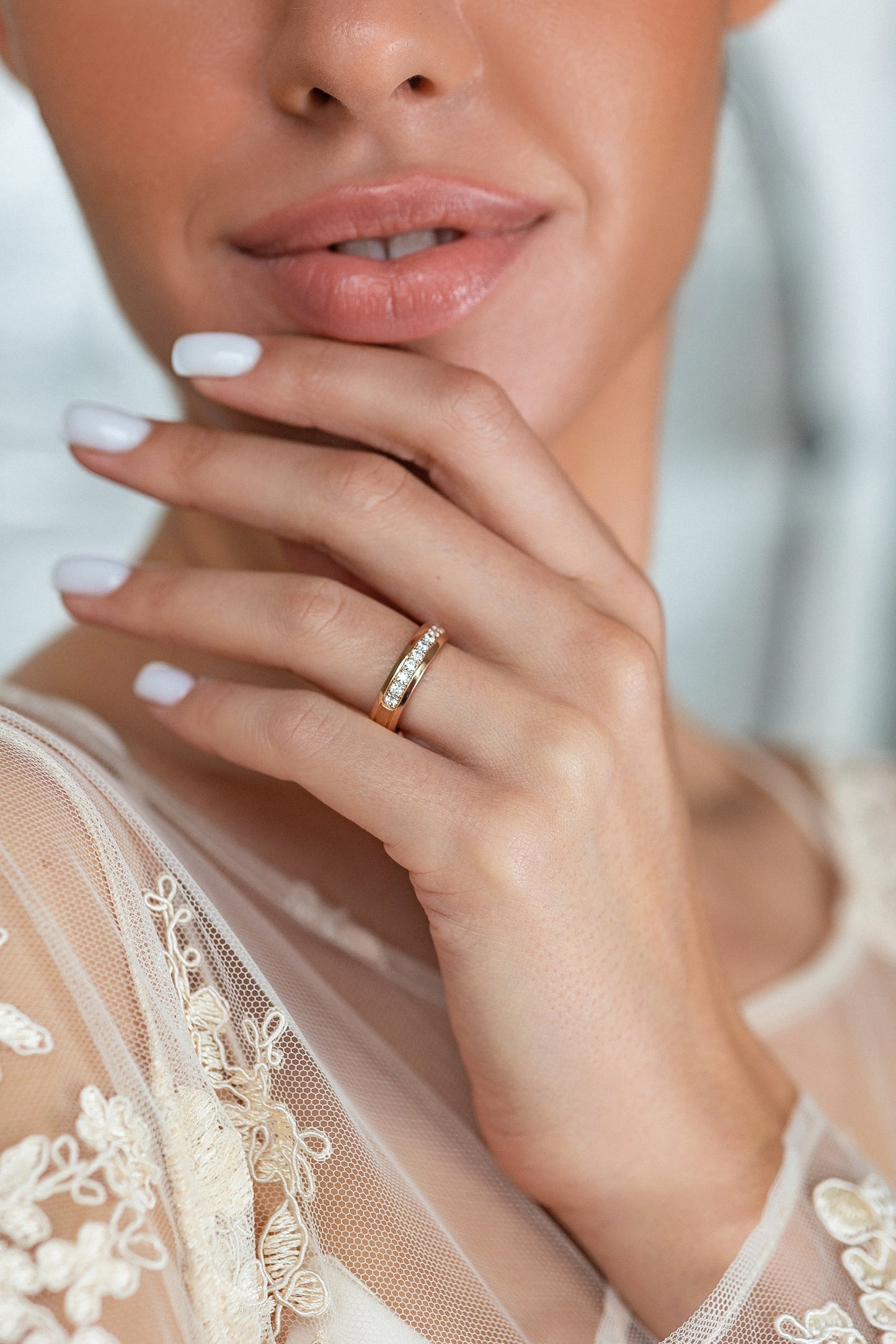 Wedding bands set his and hers. Couples wedding bands. Diamond wedding band. Unique matching wedding bands. His and hers wedding bands. Diamond wedding rings. Classic wedding rings set. Unique wedding bands.Rose gold wedding ring set