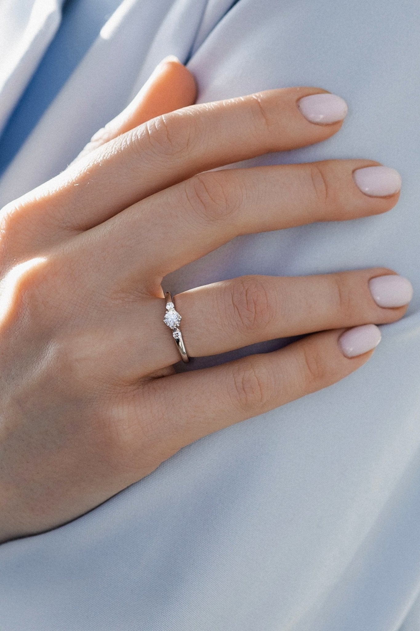 Diamond engagement ring - diamond engagement ring - diamond ring - engagement ring - escorialjewelry