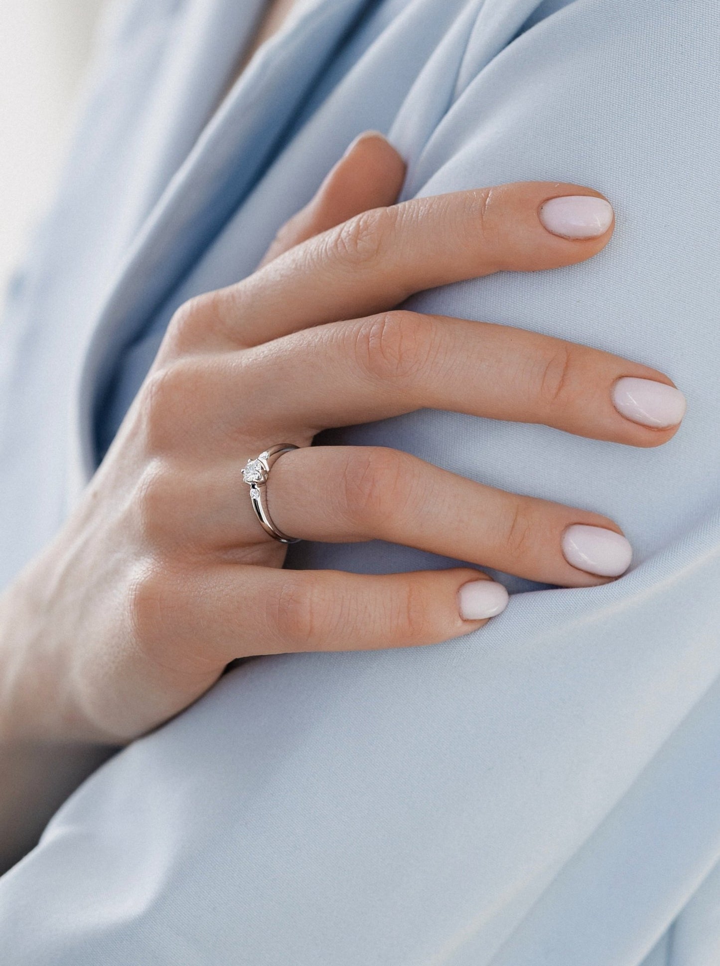 Diamond engagement ring - diamond engagement ring - diamond ring - engagement ring - escorialjewelry