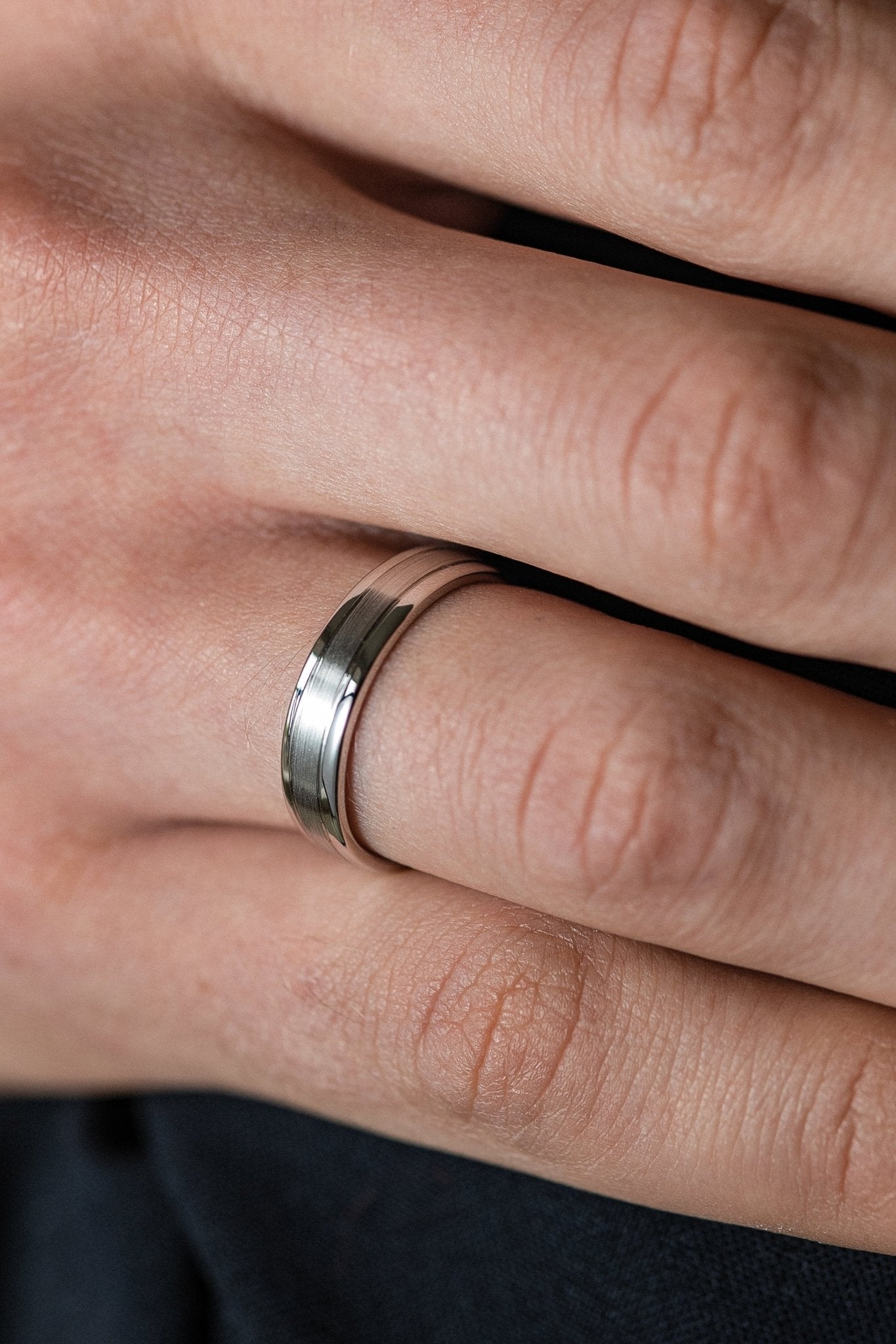 Gold wedding rings set with diamonds - couple rings - couple rings set - couple wedding bands - escorialjewelry