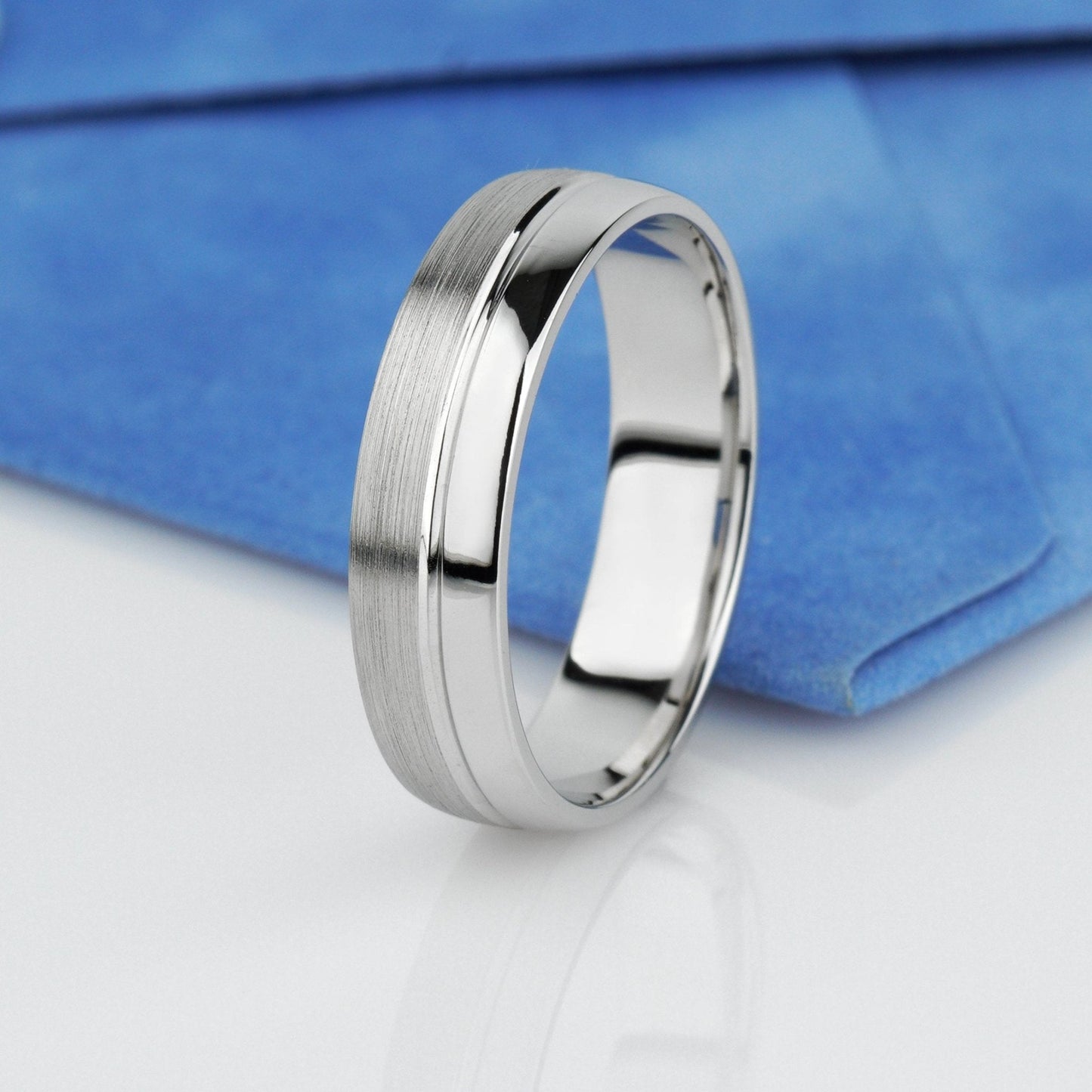 His and hers wedding rings set - boho wedding ring - boho wedding rings - braided wedding bands - escorialjewelry