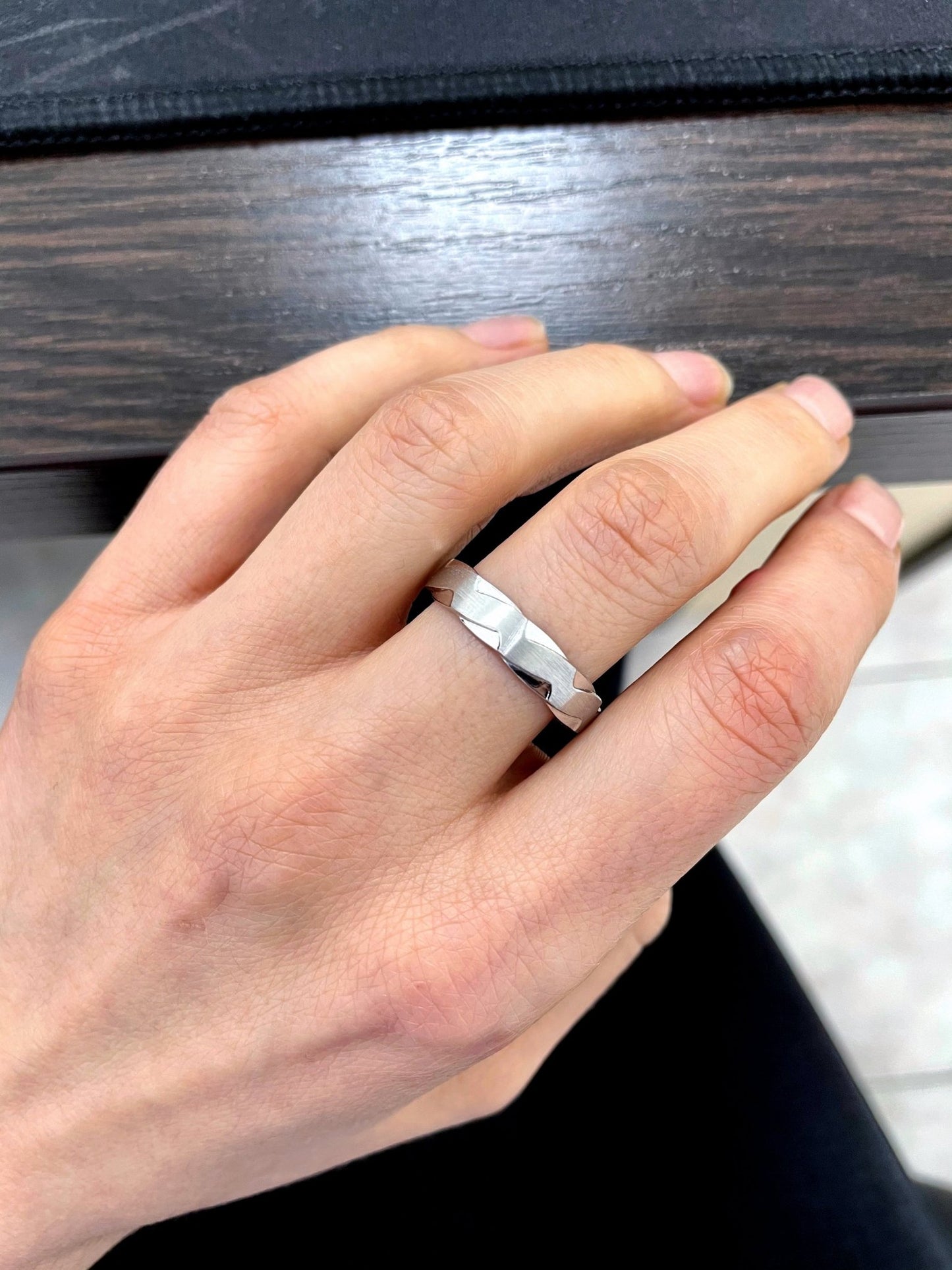 Matching wedding bands set - couple rings - couple rings set - couple wedding bands - escorialjewelry