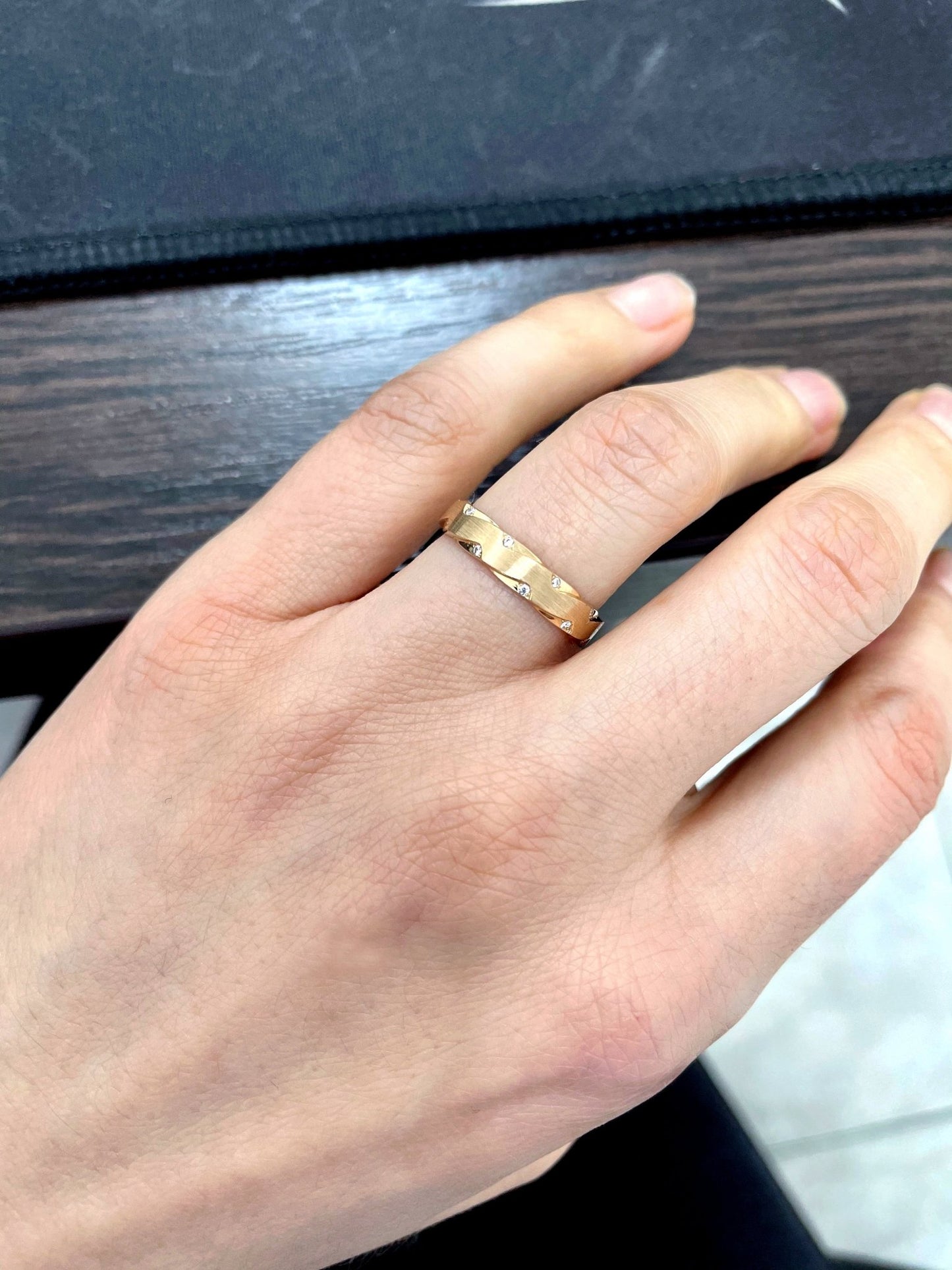 Matching wedding bands set - couple rings - couple rings set - couple wedding bands - escorialjewelry