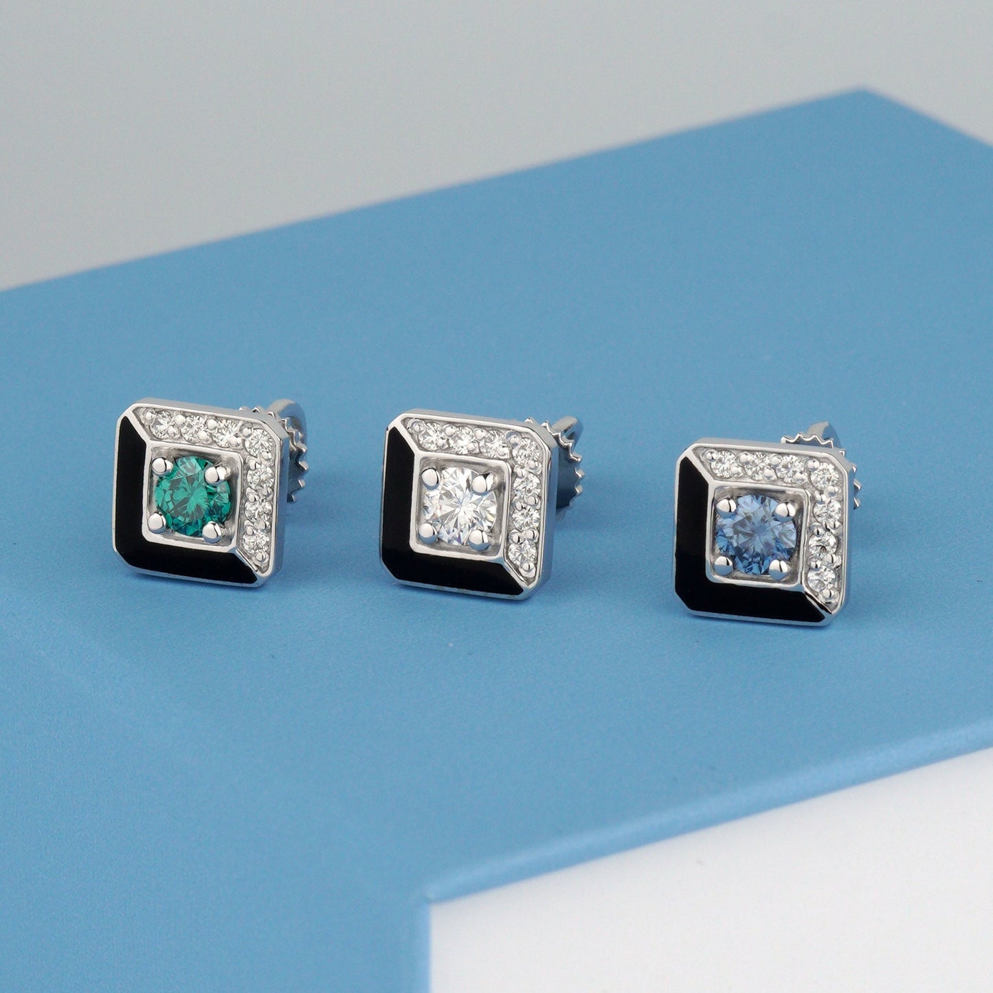 moissanite earrings