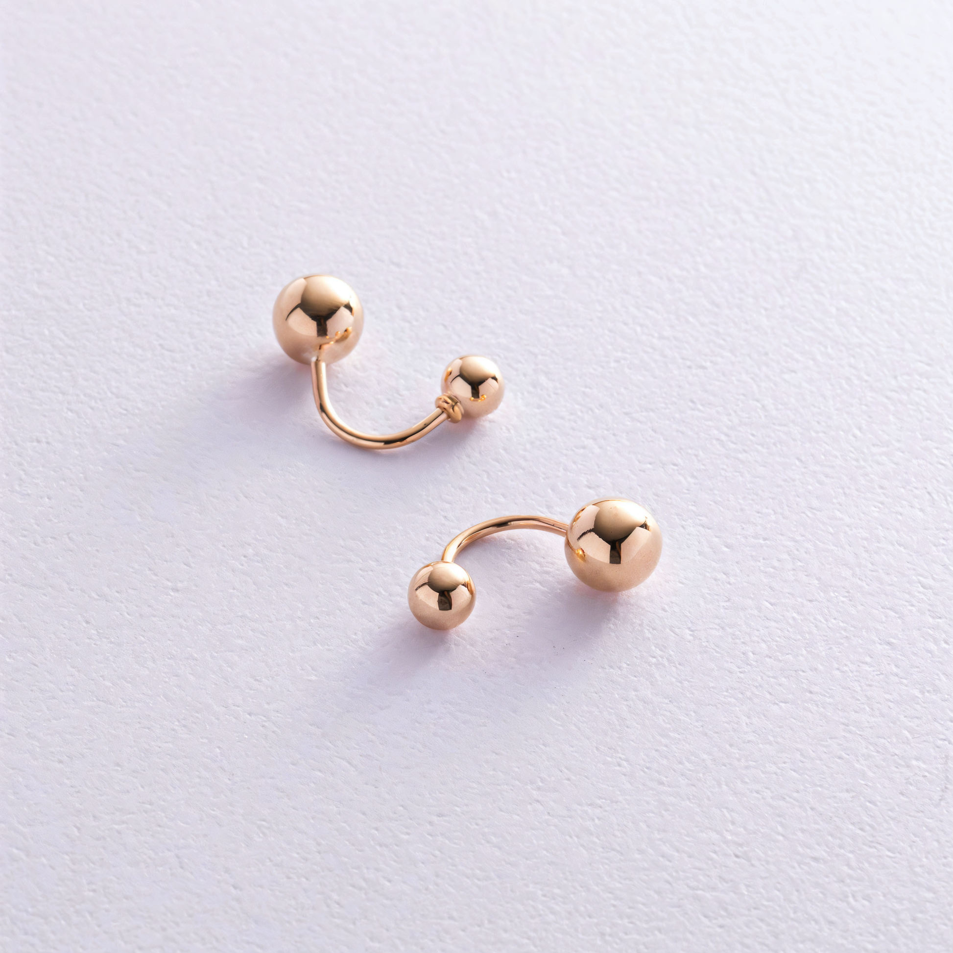 Sphere Ball Earrings- soft glow-everyday wear