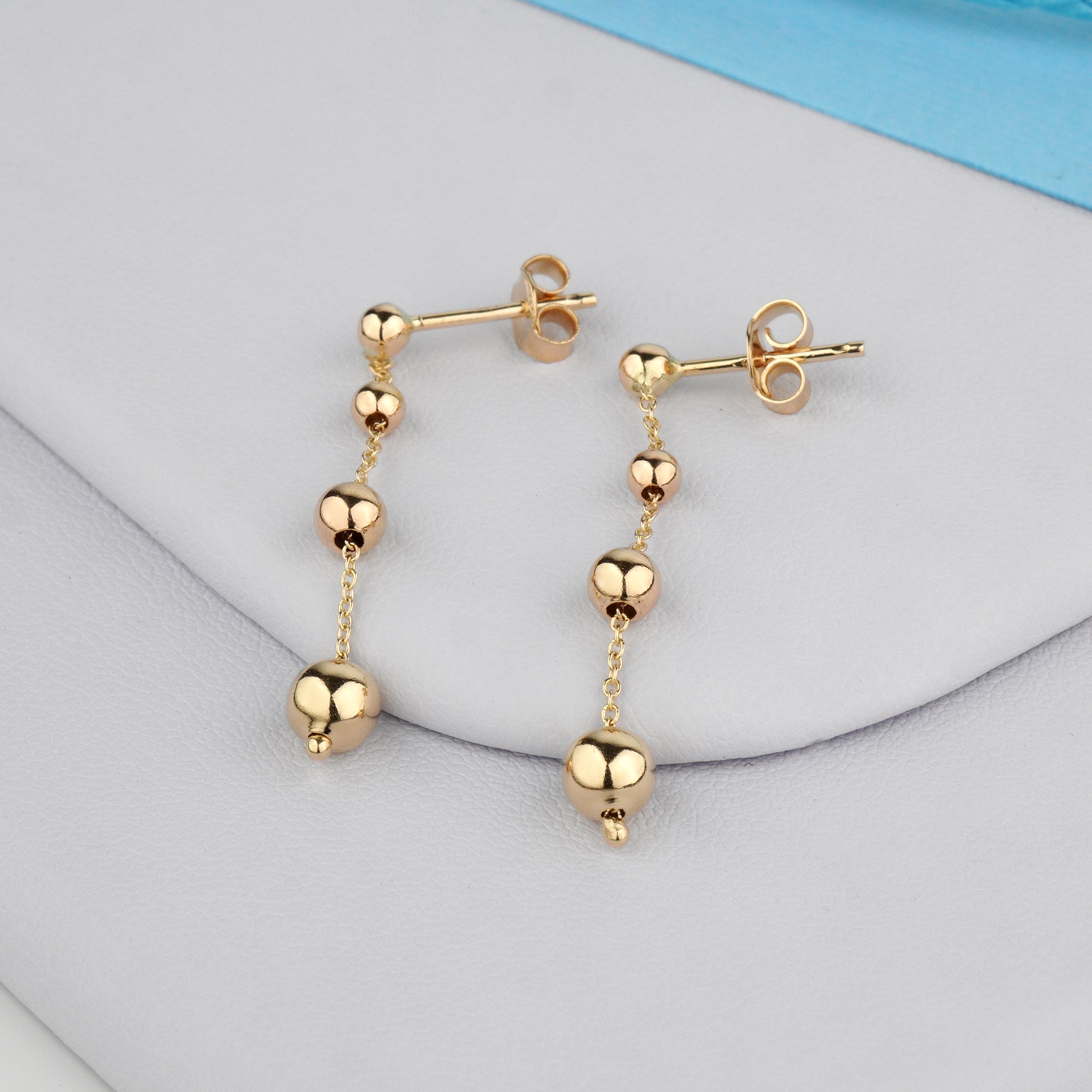 Gold Linear Earrings-Weight: 1.8–1.9 g-clean style earrings