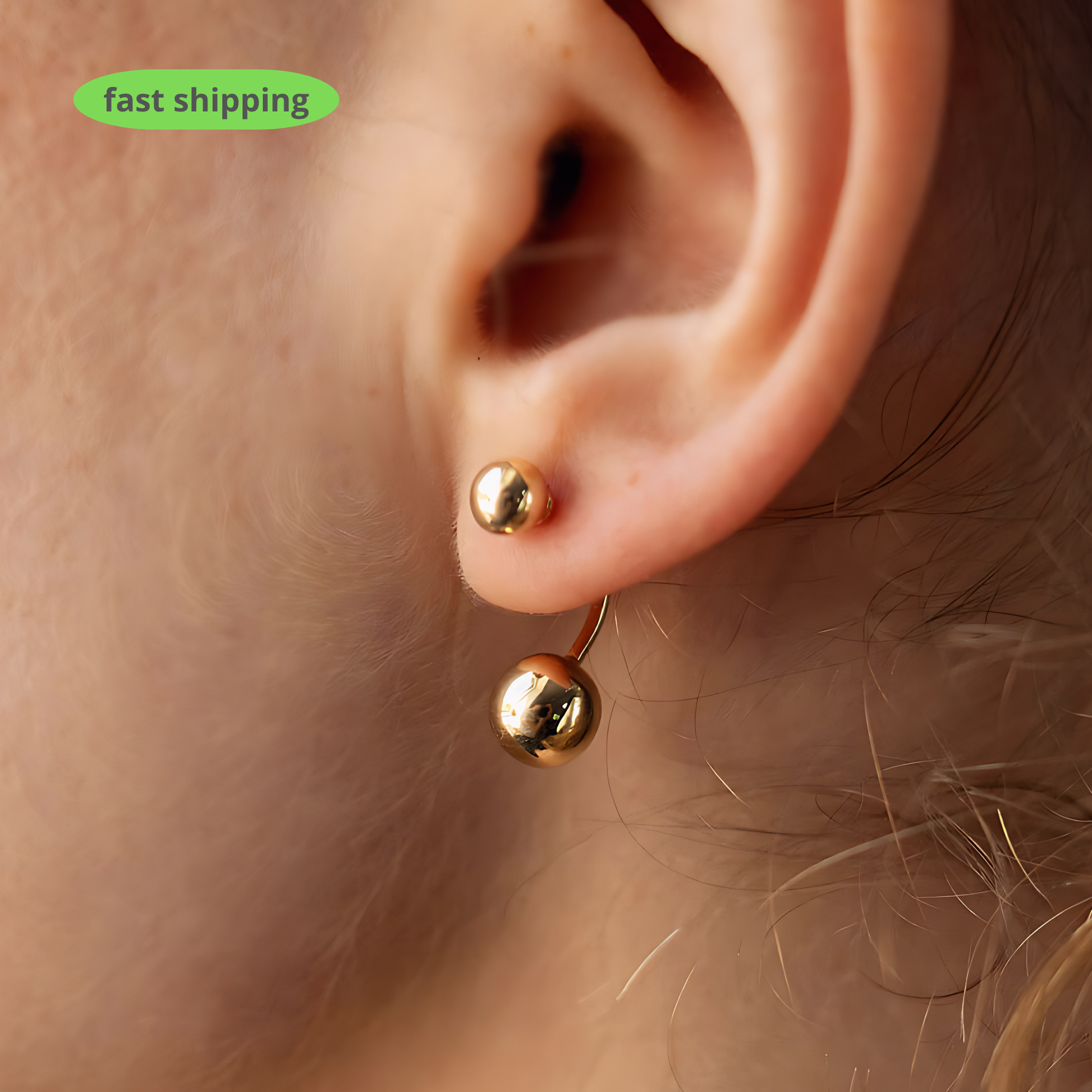 Dangle Drop Ball Earrings-Elegant and timeless earrings