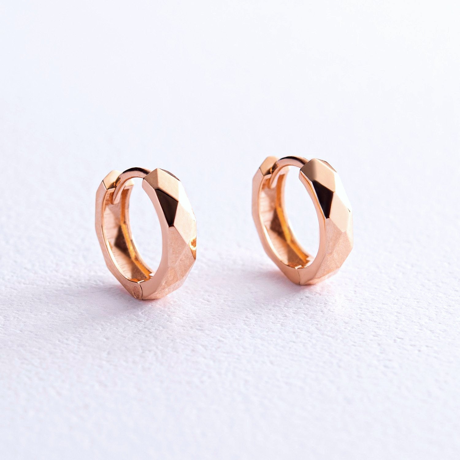 Rose gold hoop earrings  for everyday wear-Hoop Earrings Women