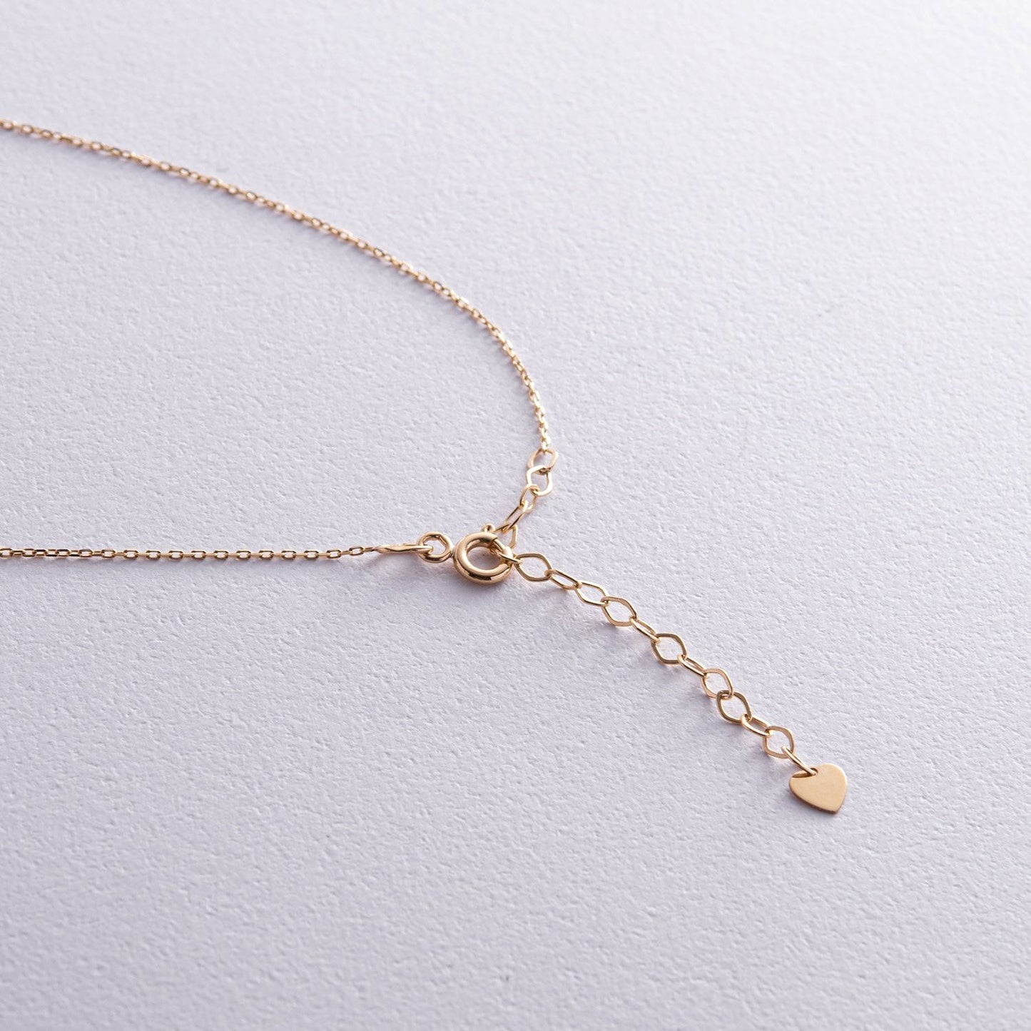 Gold necklace with a heart pendant -Perfect as a Valentine’s Day gift, anniversary necklace