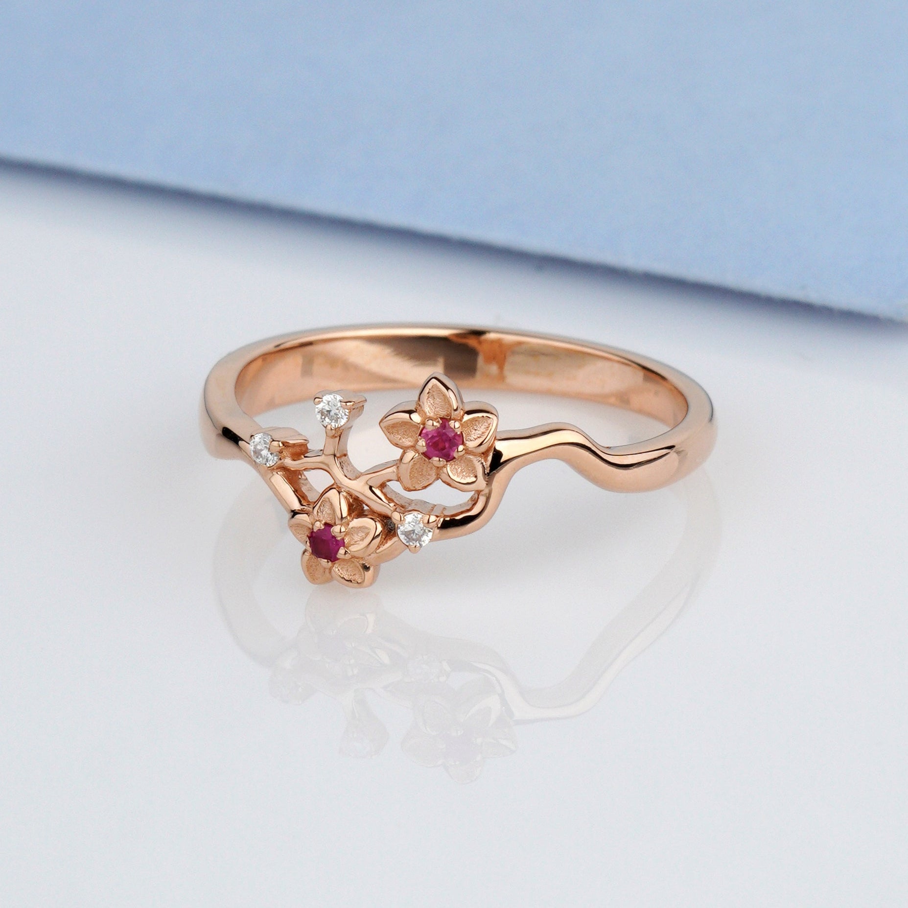 Sakura Blossom Ring