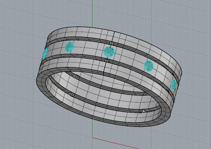 Custom rings for Peter