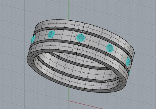 Custom rings for Peter