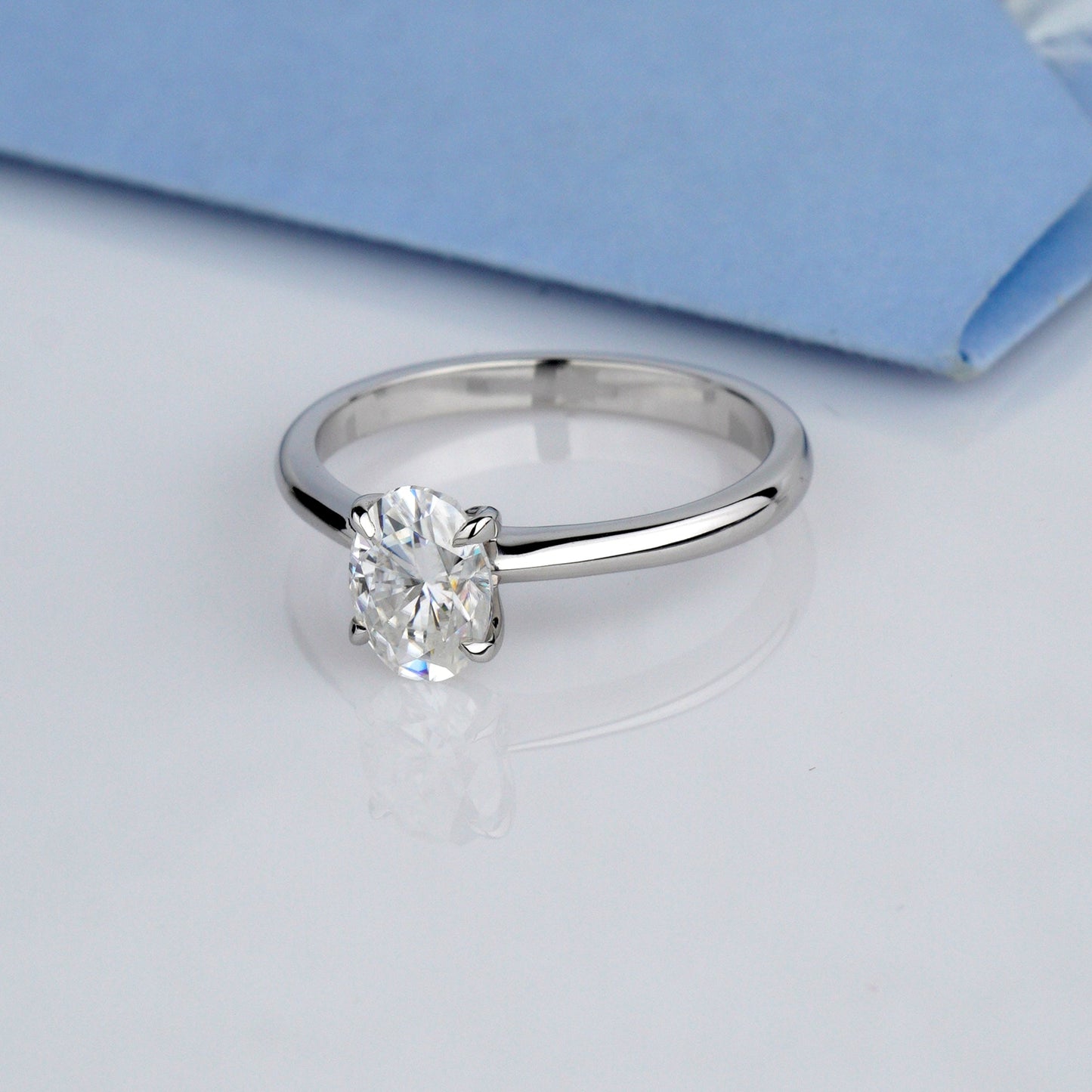 oval diamond engagement 